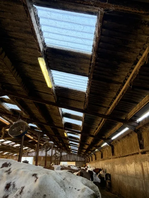 Chantier Solhy équipé de cloches LED