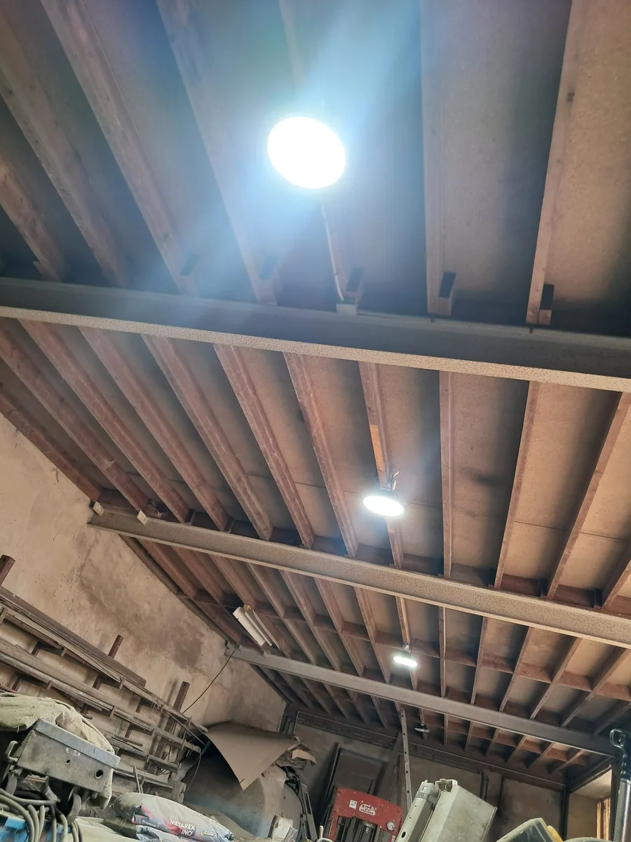Chantier Solhy équipé de cloches LED