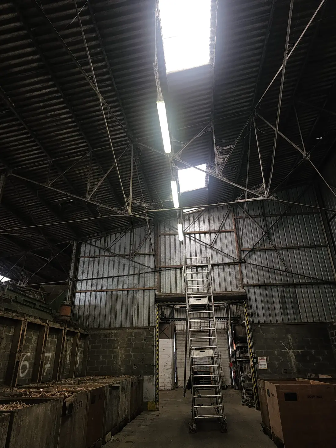 Avant : chantier 49630, ancien éclairage
