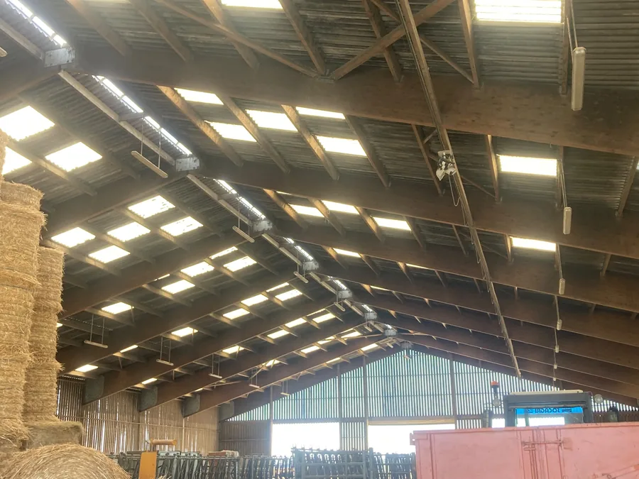 Chantier Solhy équipé de cloches LED